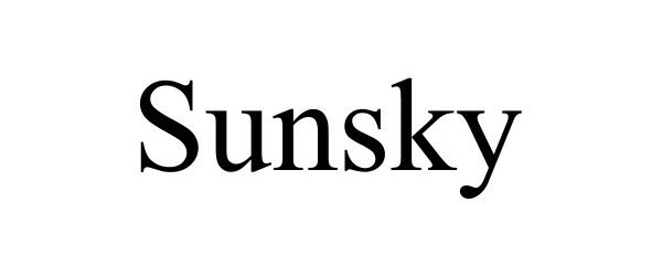 Logo de la marque SUNSKY