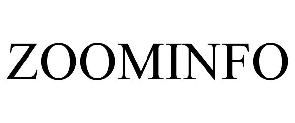 Trademark Logo ZOOMINFO