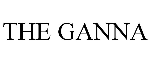 Trademark Logo THE GANNA