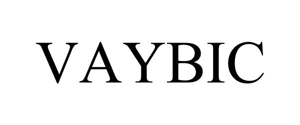 Trademark Logo VAYBIC