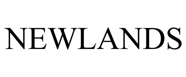 Trademark Logo NEWLANDS