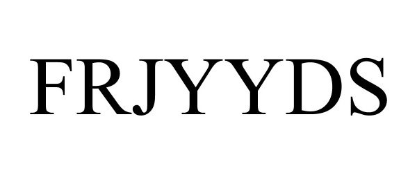Trademark Logo FRJYYDS