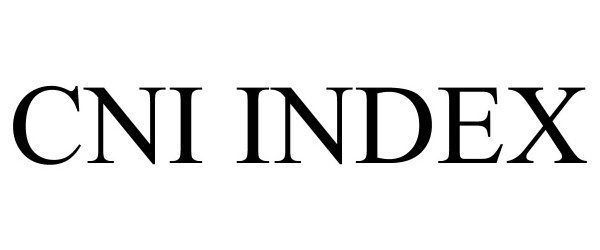  CNI INDEX