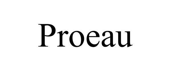 Trademark Logo PROEAU