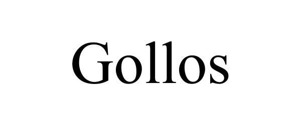 Trademark Logo GOLLOS