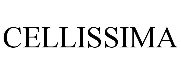 Trademark Logo CELLISSIMA