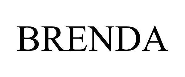 Trademark Logo BRENDA