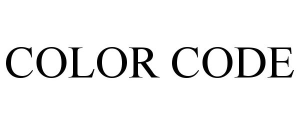 Trademark Logo COLOR CODE