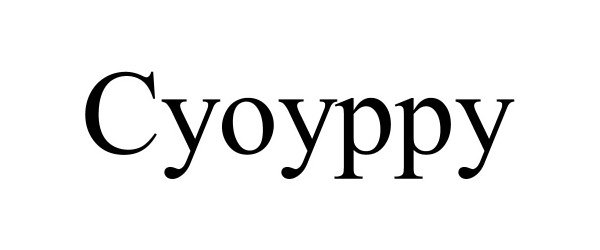 Trademark Logo CYOYPPY