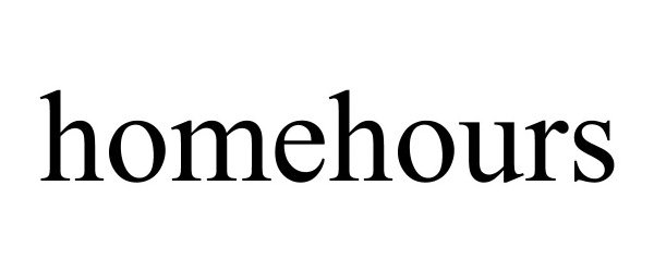 Trademark Logo HOMEHOURS