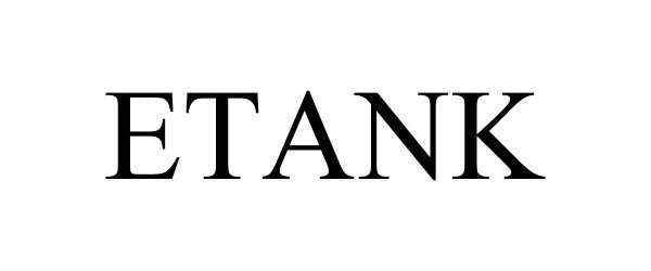Trademark Logo ETANK