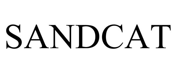 Trademark Logo SANDCAT