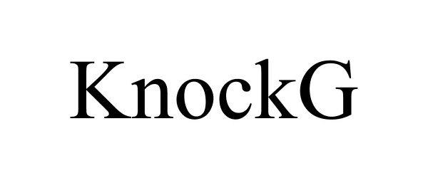 Trademark Logo KNOCKG