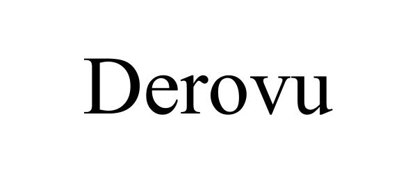 Trademark Logo DEROVU