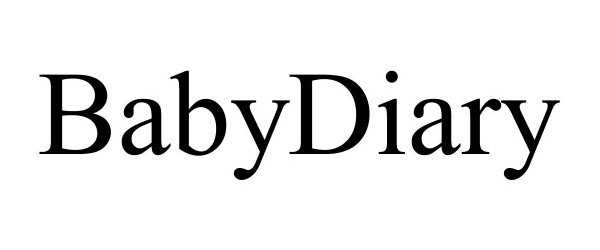 Trademark Logo BABYDIARY