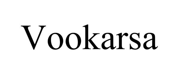 Trademark Logo VOOKARSA