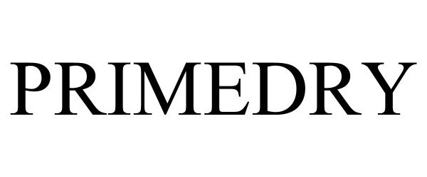 Trademark Logo PRIMEDRY