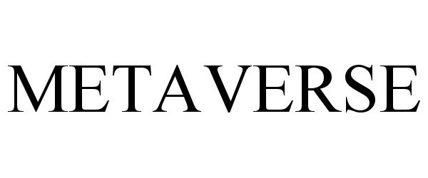 Trademark Logo METAVERSE