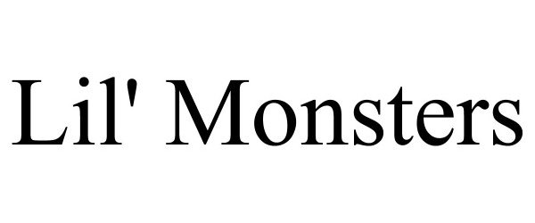 Trademark Logo LIL' MONSTERS