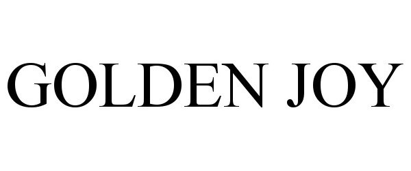 Trademark Logo GOLDEN JOY