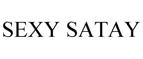 Trademark Logo SEXY SATAY