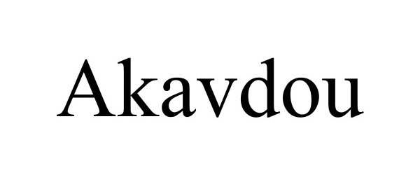  AKAVDOU