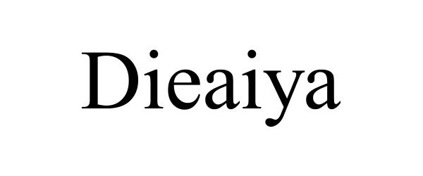 Trademark Logo DIEAIYA
