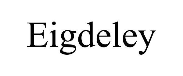  EIGDELEY