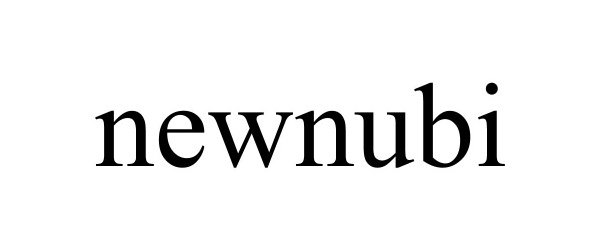 Trademark Logo NEWNUBI