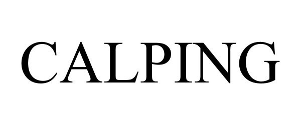 Trademark Logo CALPING