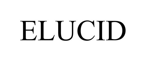 Trademark Logo ELUCID