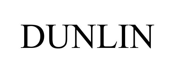 Trademark Logo DUNLIN