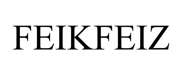 Trademark Logo FEIKFEIZ