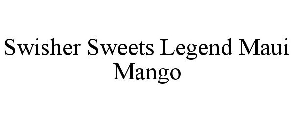  SWISHER SWEETS LEGEND MAUI MANGO
