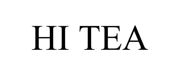 Trademark Logo HI TEA