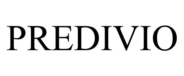 Trademark Logo PREDIVIO