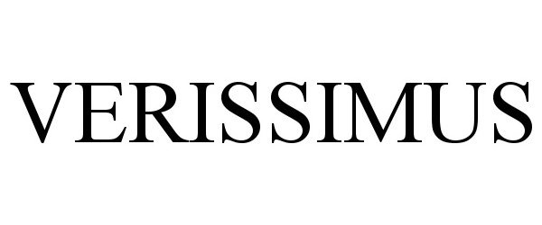 Trademark Logo VERISSIMUS