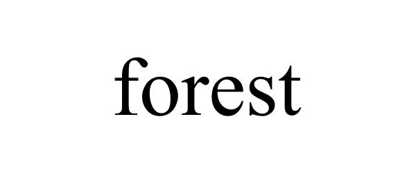 Trademark Logo FOREST