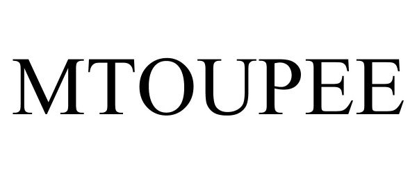 Trademark Logo MTOUPEE
