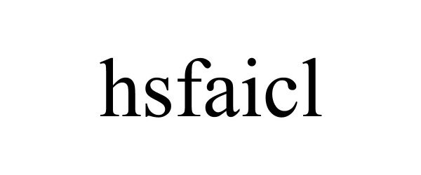 Trademark Logo HSFAICL