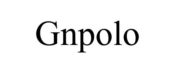 Trademark Logo GNPOLO