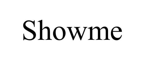 Trademark Logo SHOWME