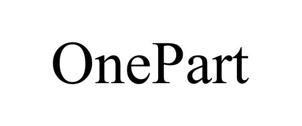  ONEPART