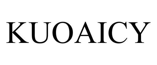 Trademark Logo KUOAICY