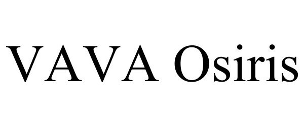 Trademark Logo VAVA OSIRIS