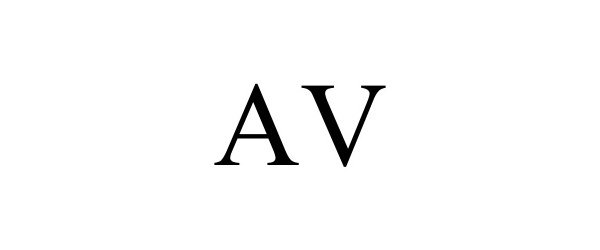 Trademark Logo AV