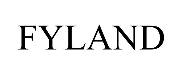 Trademark Logo FYLAND