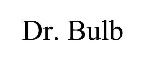 Trademark Logo DR BULB