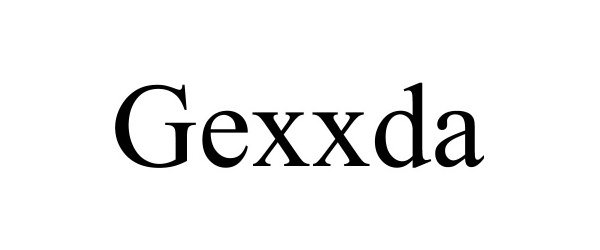 Trademark Logo GEXXDA