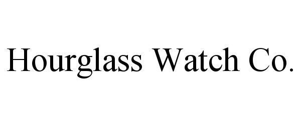  HOURGLASS WATCH CO.